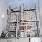 Orgelmontage Rheydt Weimbs-Orgel 21