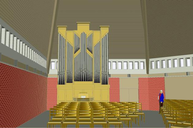 Nygård_ev.Kirche_Norwegen_Weimbs_Orgel_003 Pedrini-Orgel